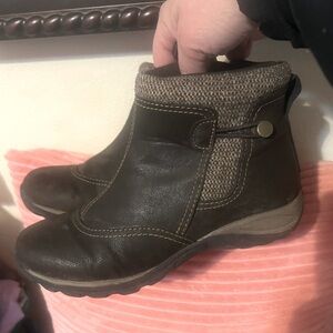 Women’s Eastland Bridget brown boots, size 6m. Great condition